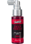 GoodHead Deep Throat Spray in Wild Cherry Flavor - Oral Anesthetic Spray for Enhanced Oral Pleasure