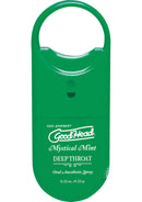 GoodHead Deep Throat To Go Mint Flavor oral anesthetic spray bottle