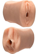 Kittens and Cougars Jessie Andrews Julia Ann ULTRASKYN Stroker double-ended pleasure toy with realistic openings.