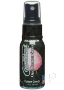 Doc Johnson Goodhead Oral Spray Cotton Candy 1oz enhances oral pleasure with delicious flavor