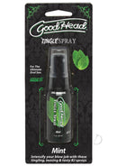 GoodHead Tingle Spray Mint flavor packaging for ultimate oral pleasure and thrilling tingling sensation.