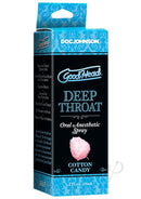 GoodHead Deep Throat Spray Cotton Candy Flavor 2 oz Oral Anesthetic Box