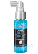 GoodHead Deep Throat Spray in Cotton Candy flavor 2 oz bottle for oral desensitization and gag reflex reduction