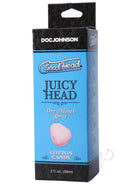 GoodHead Juicy Head Cotton Candy Dry Mouth Spray 2 fl oz in blue packaging