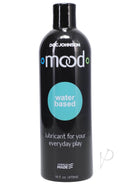 Mood Water-Based Lubricant 16oz bottle for versatile and enhanced pleasure, ideal for intimate moments and compatible with various uses