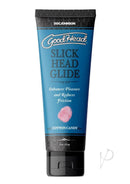 GoodHead Slick Head Glide Cotton Candy Lubricant 4oz tube for enhanced pleasure and reduced friction.