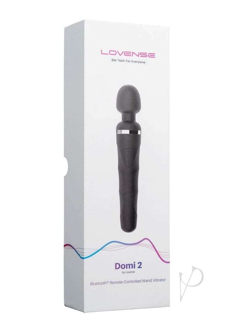 Lovense Domi 2: Programmable, Powerful Wand Vibrator with Bluetooth Co
