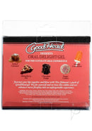 GoodHead Oral Delight Gel Desserts 5-Pack packaging with flavors Salted Caramel, Strawberry Pie, Chocolate Fudge, Sugar Cookie, and Orange Creamsicle