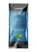 Mint GoodHead Slick Head Glide packet for enhancing intimate pleasure and reducing friction, bulk 48-pack.