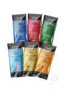 Six flavors of GoodHead Oral Gel