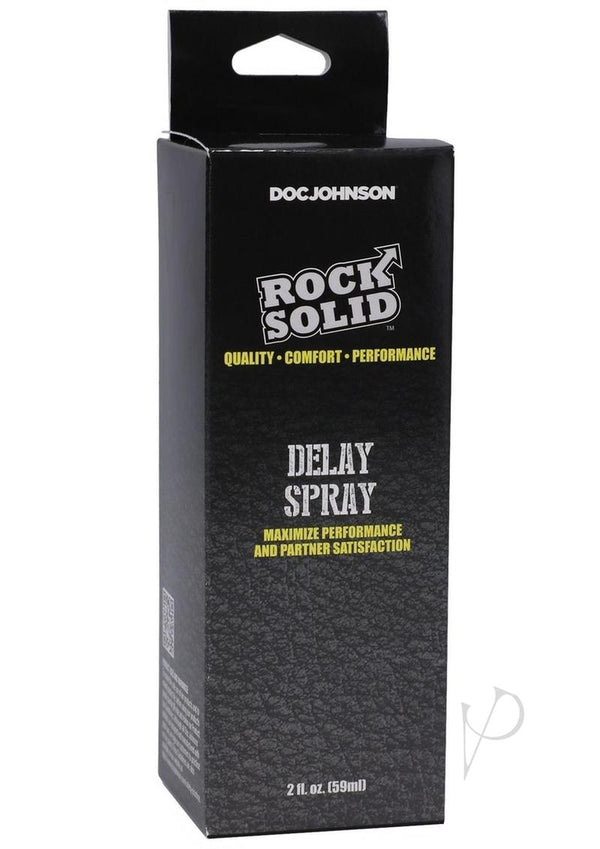 Rock Solid Delay Spray 2oz Boxed-0