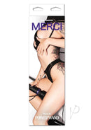 Packaging of Merci Power Wand, Intense Wand-Style Massager with Versatile Attachments for pleasurable external and internal stimulation.
