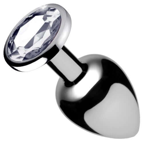 XR Brands Booty Sparks Clear Gem Medium Anal Plug from XR Brands at $11.99