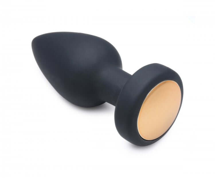 XR Brands Booty Sparks Silicone LED Plug Vibrating Medium at $51.99