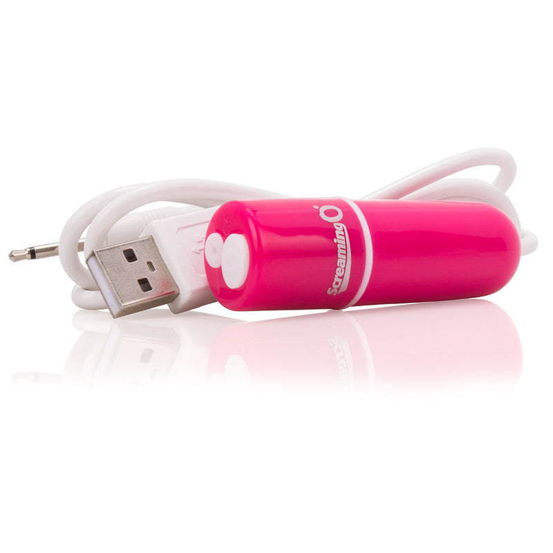 Screaming O Screaming O Charged Vooom Rechargeable Bullet Vibrator Pink at $24.99