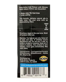 Body Action Anal Relaxer Silicone Lube - 0.5 Ounce - Reduce Friction and Discomfort
