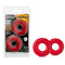 Blush Novelties Stay Hard Donut Rings Oversized Red Cock Rings from Blush Novelties at $4.99