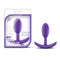 Blush Novelties Luxe Wearable Vibra Slim Plug Small Purple at $17.99