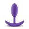 Blush Novelties Luxe Wearable Vibra Slim Plug Medium Purple at $17.99