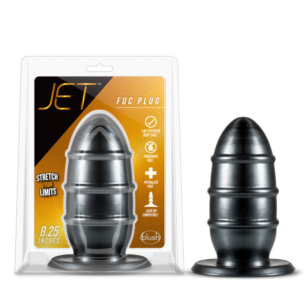 Blush Novelties Jet Fuc Plug Carbon Black Metallic from Blush Novelties at $44.99
