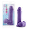 Blush Novelties AU Naturel Bold Hero 8 inches Dildo Purple at $30.99