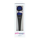 Experience Blissful Pleasure with the Palm Power Massager in Blue: Rechargeable and Waterproof