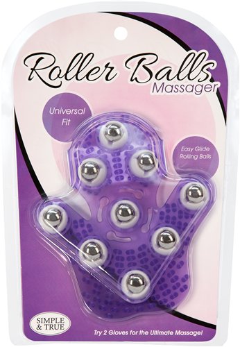 ROLLER BALLS MASSAGER PURPLE-0