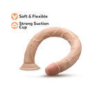 Experience Deep Pleasure with Dr. Skin 19 Inches Dildo - Realistic and Fulfilling!
