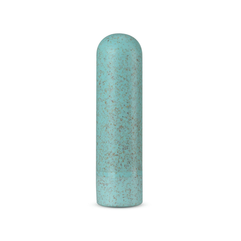 Blush Novelties Gaia Eco Rechargeable Bullet Vibrator Aqua at $14.99