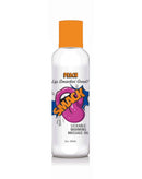 Smack Peach Warming Massage Oil 2 Oz bottle with playful packaging by Little Genie for sensual, flavorful massage experiences.