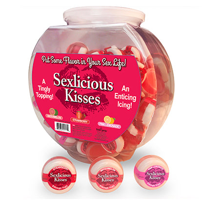 SEXLICIOUS KISSES FISHBOWL 96 PCS-0