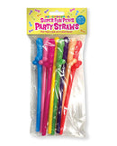 Elevate Your Party with Super Fun Penis Multicolor Straws - Perfect for Bachelorettes & Birthdays!