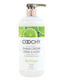 Coochy Shave Cream Key Lime Pie 12.5 fl oz, featuring a conditioning formula for a smooth, rash-free shave with a delicious fragrance.