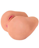 CURVE NOVELTIES Mistress Maddie Vibrating Butt Missionary Vanilla Beige Masturbator at $64.99