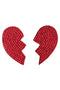 Coquette Lingerie Pasties Broken Hearts Red from Coquette Lingerie at $9.99