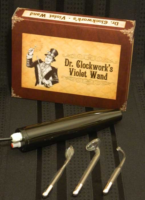 Dr Clockworks Dr Clockwork Violet Wand Kit with Purple Electrodes at $149.99