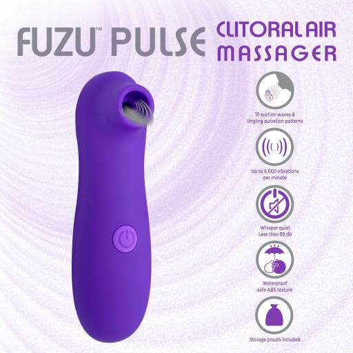 Doctor Love Clitoral Air Massager Purple at $15.99