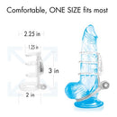 Doctor Love Doctor Love Zinger Dual Vibrating Sleeve Clear at $18.99