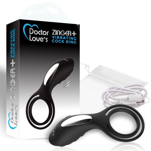 Doctor Love Doctor Love Zinger + Vibrating Rechargeable Cock Ring at $29.99