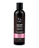Hemp Seed Zen Berry Rose Massage and Body Oil 8 Oz by Earthly Body