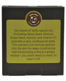 Earthly Body Edible Oil Massage Gift Set Box 2 Oz Trio natural oil blend with Hemp, Almond, and Vitamin E for deep conditioning.