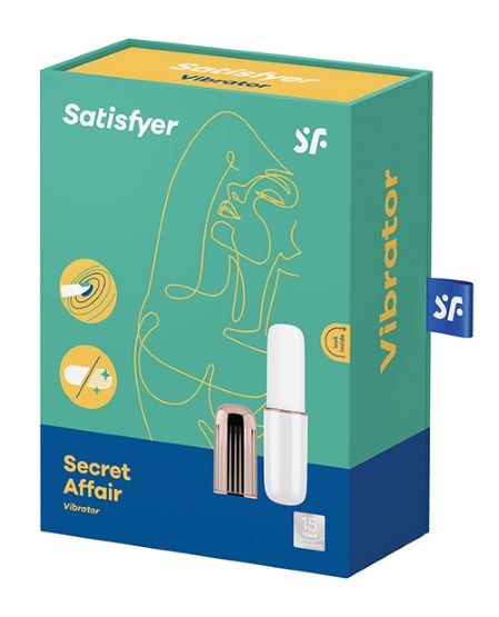 Satisfyer Satisfyer Vibrator Mini Secret Affair White at $29.99