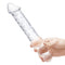 Electric / Hustler Lingerie Glas 12 inches Double Ended Dildo with Anal Beads at $59.99