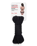 LUX FETISH BONDAGE ROPE 10M BLACK-0