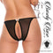 BARELY BARE LACE OPEN BACK PANTY O/S-4