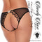 BARELY BARE LACE EDGE OPEN BACK PANTY O/S-4