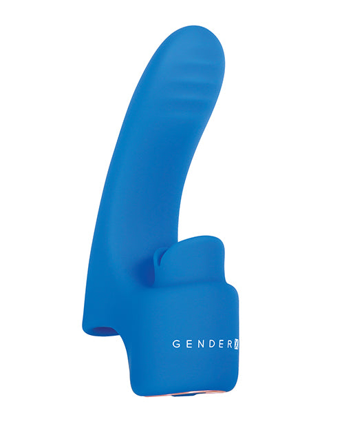 Evolved Novelties Gender X Flick It Tongue Blue Vibrator at $54.99