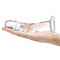 Electric / Hustler Lingerie Glas 7 inches Curved Realistic Glass Dildo with Veins at $49.99