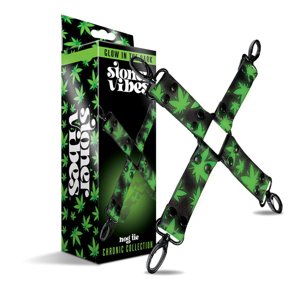 STONER VIBE CHRONIC COLLECTION GLOW IN THE DARK HOGTIE-1