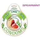 HOTT Products Endurance Lubricated Flavored Condoms Spearmint at $4.99
